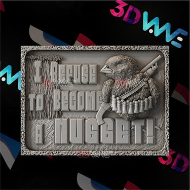 FUNNY CHICK 3d stl 3DWave.us